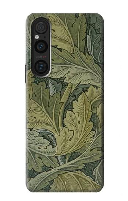 W3790 William Morris Acanthus Leaves Hard Case and Leather Flip Case For Sony Xperia 1 V