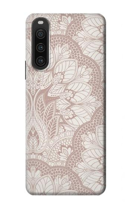 W3580 Mandal Line Art Hard Case and Leather Flip Case For Sony Xperia 10 V