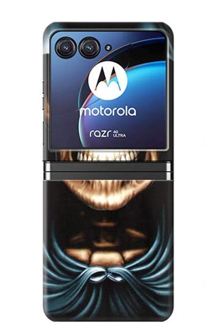 W0225 Skull Grim Reaper Hard Case For Motorola Razr 40 Ultra