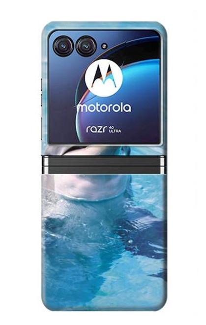 W1291 Dolphin Hard Case For Motorola Razr 40 Ultra