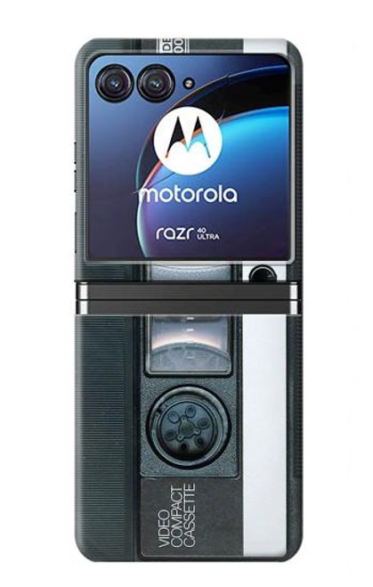 W1872 VDO Tape Hard Case For Motorola Razr 40 Ultra