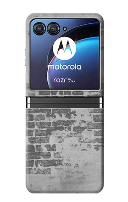 W3093 Old Brick Wall Hard Case For Motorola Razr 40 Ultra