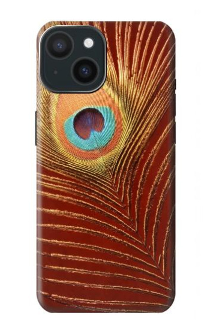 W0512 Peacock Hard Case and Leather Flip Case For iPhone 15