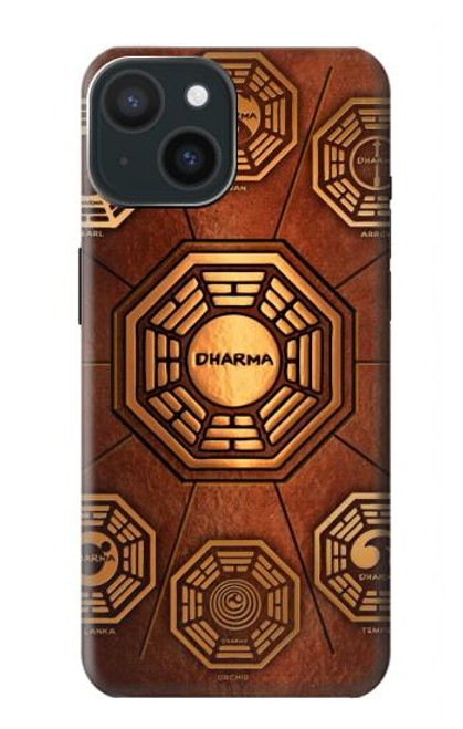 W0851 Dharma Hard Case and Leather Flip Case For iPhone 15