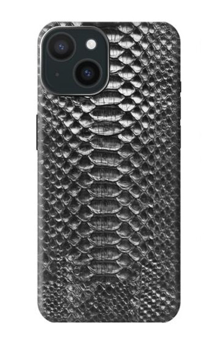 W2090 Python Skin Graphic Printed Hard Case and Leather Flip Case For iPhone 15