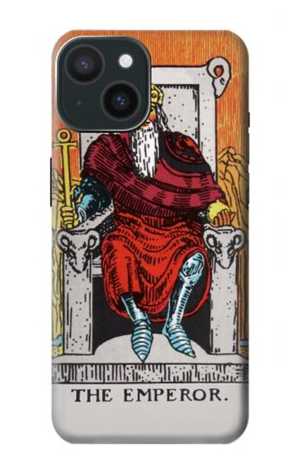 W2808 Tarot Card The Emperor Hard Case and Leather Flip Case For iPhone 15