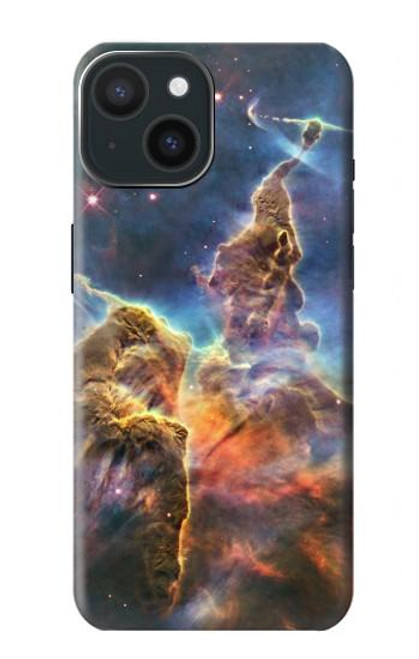 W2822 Mystic Mountain Carina Nebula Hard Case and Leather Flip Case For iPhone 15