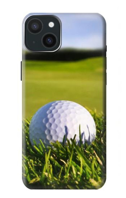 W0068 Golf Hard Case and Leather Flip Case For iPhone 15 Plus