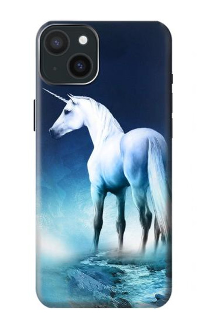 W1130 Unicorn Horse Hard Case and Leather Flip Case For iPhone 15 Plus