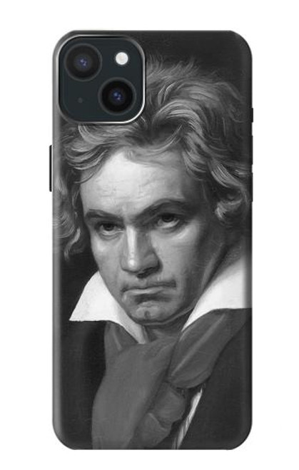 W1930 Beethoven Hard Case and Leather Flip Case For iPhone 15 Plus