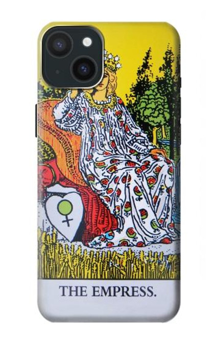 W2809 Tarot Card The Empress Hard Case and Leather Flip Case For iPhone 15 Plus