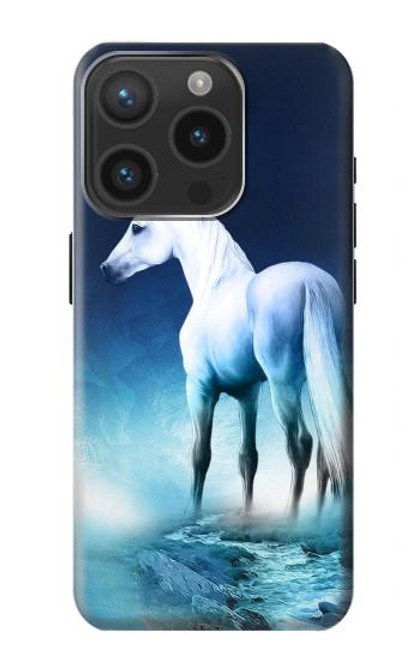 W1130 Unicorn Horse Hard Case and Leather Flip Case For iPhone 15 Pro