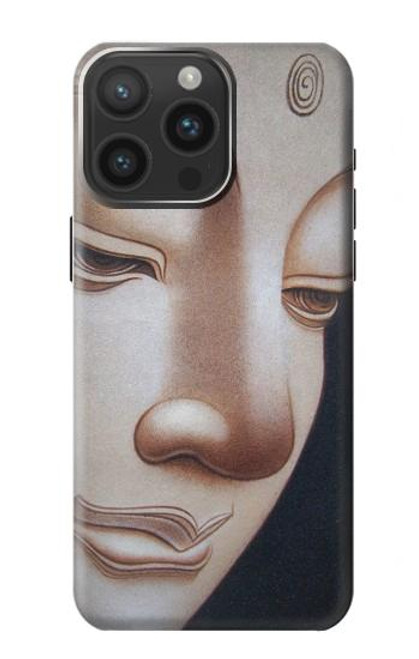 W1255 Buddha Face Hard Case and Leather Flip Case For iPhone 15 Pro Max