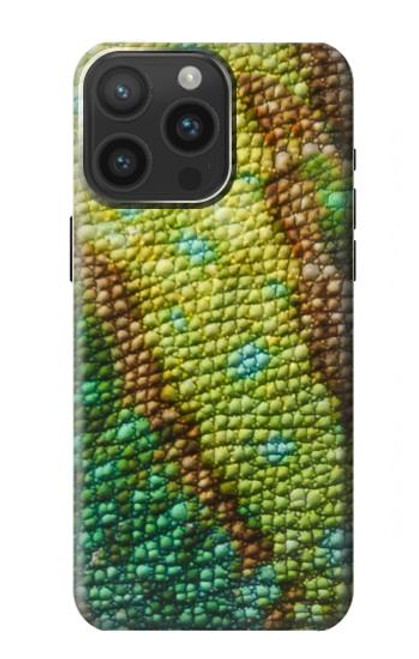 W3057 Lizard Skin Graphic Printed Hard Case and Leather Flip Case For iPhone 15 Pro Max