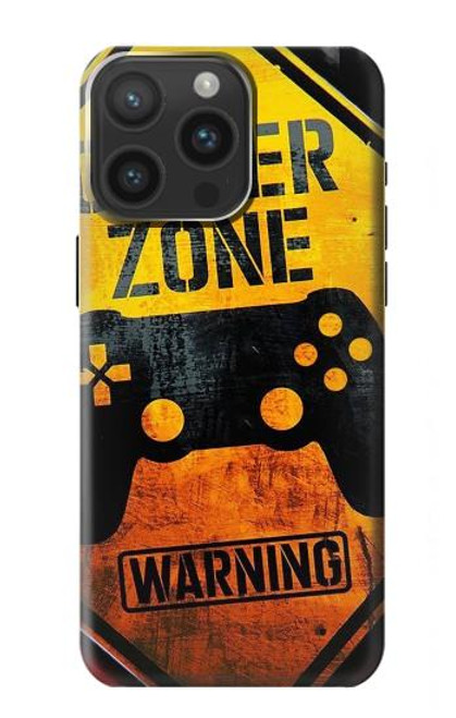 W3690 Gamer Zone Hard Case and Leather Flip Case For iPhone 15 Pro Max