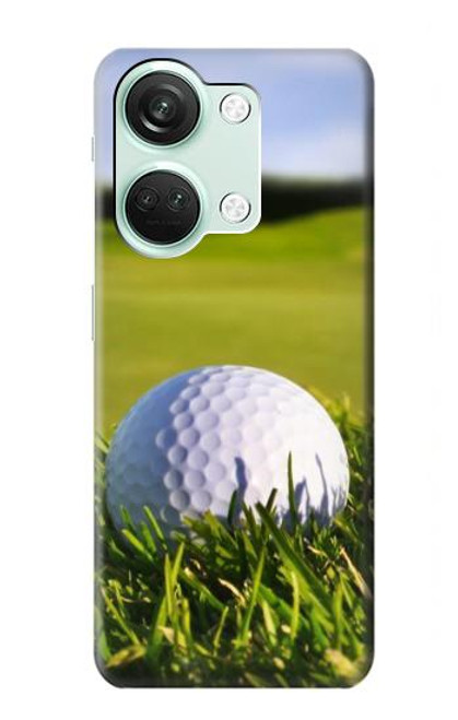 W0068 Golf Hard Case and Leather Flip Case For OnePlus Nord 3