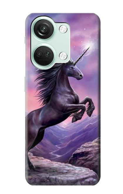 W1461 Unicorn Fantasy Horse Hard Case and Leather Flip Case For OnePlus Nord 3