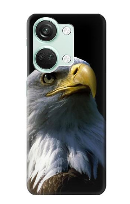 W2046 Bald Eagle Hard Case and Leather Flip Case For OnePlus Nord 3