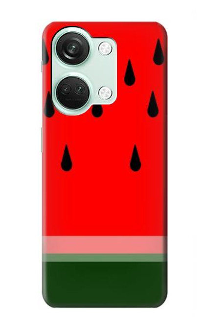 W2403 Watermelon Hard Case and Leather Flip Case For OnePlus Nord 3