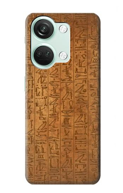 W2805 Egyptian Hierogylphics Papyrus of Ani Hard Case and Leather Flip Case For OnePlus Nord 3