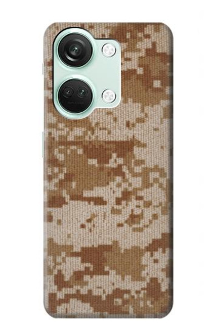 W2939 Desert Digital Camo Camouflage Hard Case and Leather Flip Case For OnePlus Nord 3