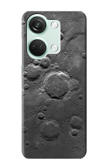 W2946 Moon Surface Hard Case and Leather Flip Case For OnePlus Nord 3