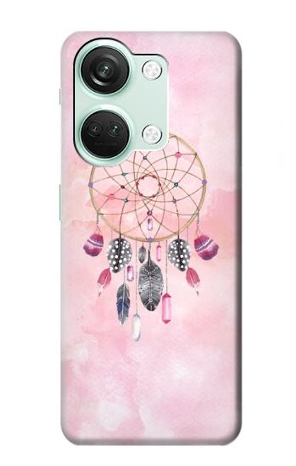 W3094 Dreamcatcher Watercolor Painting Hard Case and Leather Flip Case For OnePlus Nord 3