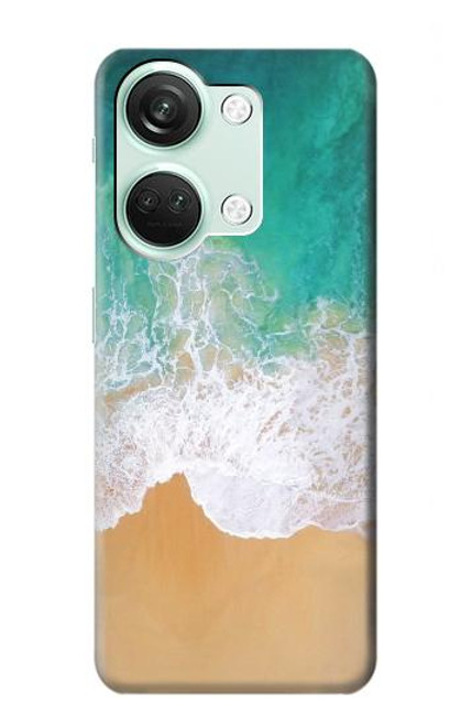 W3150 Sea Beach Hard Case and Leather Flip Case For OnePlus Nord 3