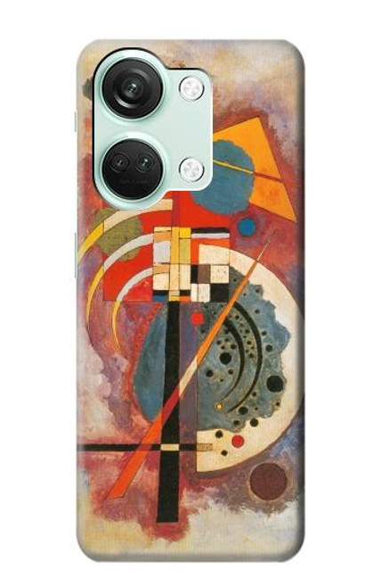 W3337 Wassily Kandinsky Hommage a Grohmann Hard Case and Leather Flip Case For OnePlus Nord 3