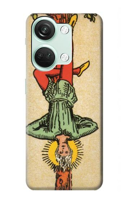 W3377 Tarot Card Hanged Man Hard Case and Leather Flip Case For OnePlus Nord 3