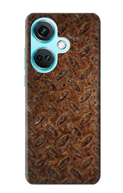 W0542 Rust Texture Hard Case and Leather Flip Case For OnePlus Nord CE3