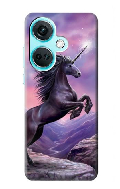 W1461 Unicorn Fantasy Horse Hard Case and Leather Flip Case For OnePlus Nord CE3