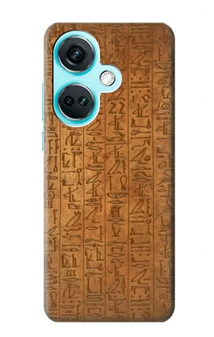 W2805 Egyptian Hierogylphics Papyrus of Ani Hard Case and Leather Flip Case For OnePlus Nord CE3