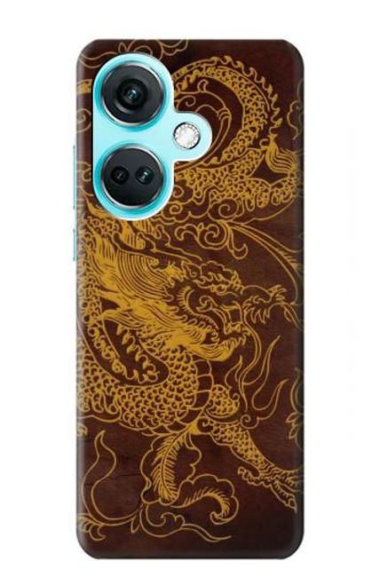 W2911 Chinese Dragon Hard Case and Leather Flip Case For OnePlus Nord CE3