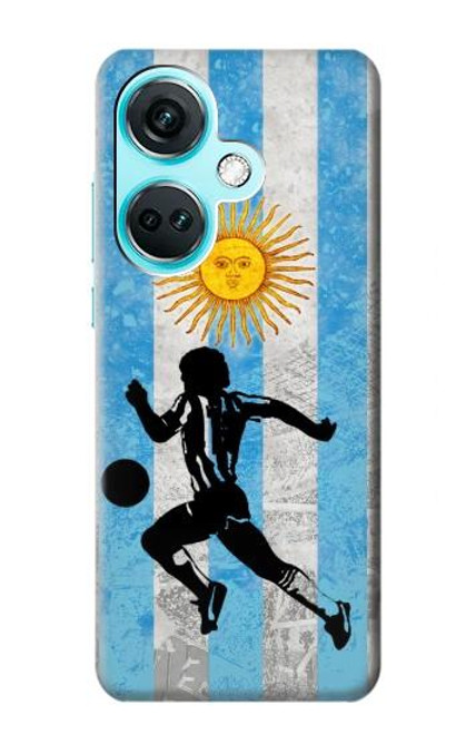 W2977 Argentina Football Soccer Hard Case and Leather Flip Case For OnePlus Nord CE3