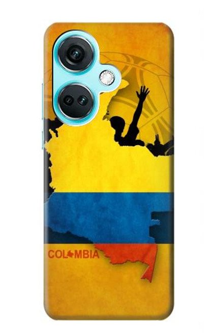 W2996 Colombia Football Soccer Hard Case and Leather Flip Case For OnePlus Nord CE3