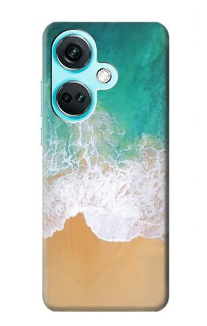 W3150 Sea Beach Hard Case and Leather Flip Case For OnePlus Nord CE3