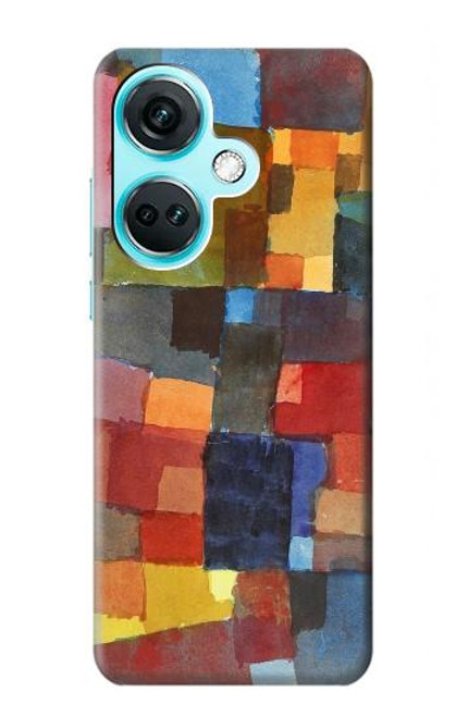 W3341 Paul Klee Raumarchitekturen Hard Case and Leather Flip Case For OnePlus Nord CE3