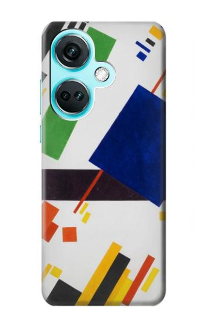 W3343 Kazimir Malevich Suprematist Composition Hard Case and Leather Flip Case For OnePlus Nord CE3