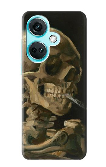 W3358 Vincent Van Gogh Skeleton Cigarette Hard Case and Leather Flip Case For OnePlus Nord CE3