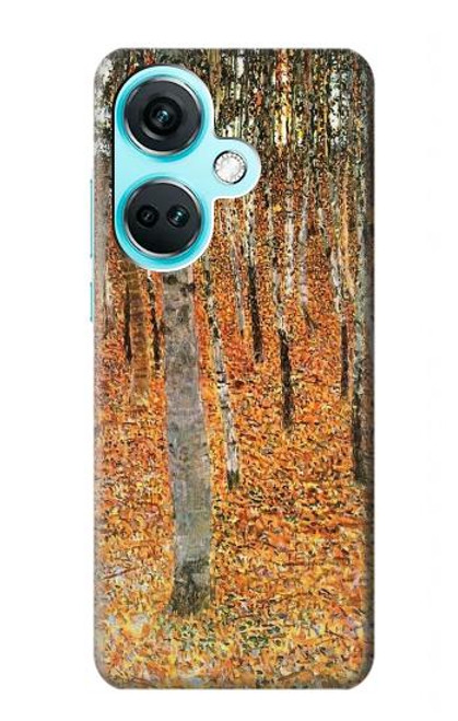 W3380 Gustav Klimt Birch Forest Hard Case and Leather Flip Case For OnePlus Nord CE3