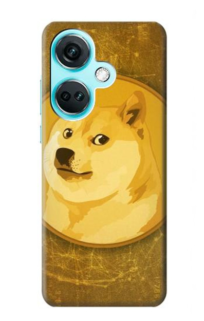 W3826 Dogecoin Shiba Hard Case and Leather Flip Case For OnePlus Nord CE3