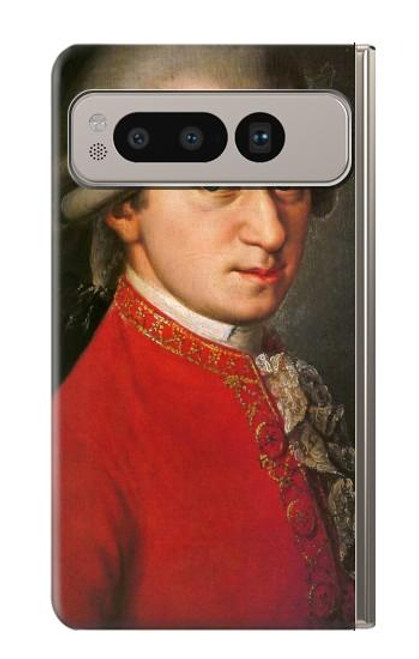 W0492 Mozart Hard Case and Leather Flip Case For Google Pixel Fold