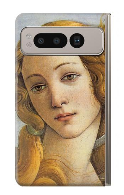 W3058 Botticelli Birth of Venus Painting Hard Case and Leather Flip Case For Google Pixel Fold