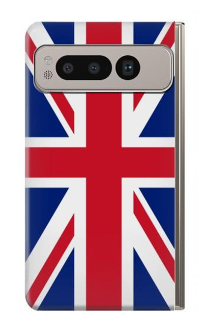 W3103 Flag of The United Kingdom Hard Case and Leather Flip Case For Google Pixel Fold