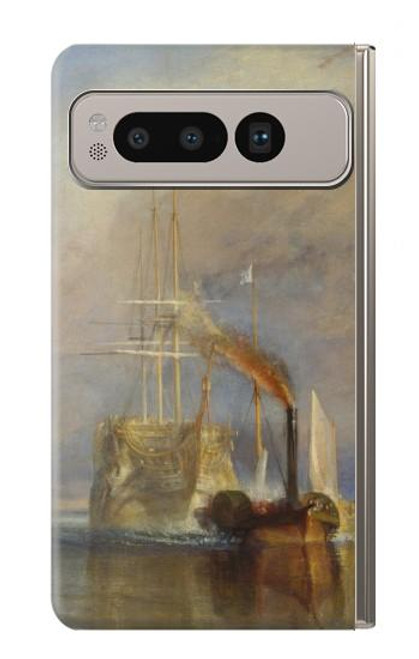 W3338 J. M. W. Turner The Fighting Temeraire Hard Case and Leather Flip Case For Google Pixel Fold