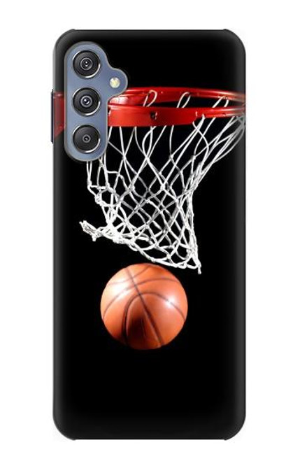 W0066 Basketball Hard Case and Leather Flip Case For Samsung Galaxy M34 5G