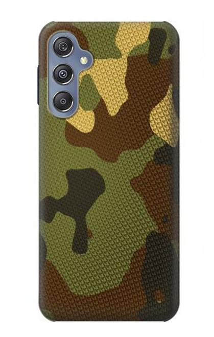 W1602 Camo Camouflage Graphic Printed Hard Case and Leather Flip Case For Samsung Galaxy M34 5G