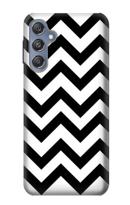 W1613 Chevron Zigzag Hard Case and Leather Flip Case For Samsung Galaxy M34 5G