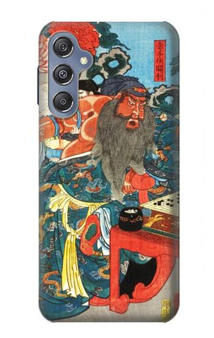 W1826 Utagawa Kuniyoshi Guan Yu Hard Case and Leather Flip Case For Samsung Galaxy M34 5G